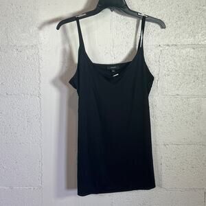 Alfani black basic Camisole tank top, black large